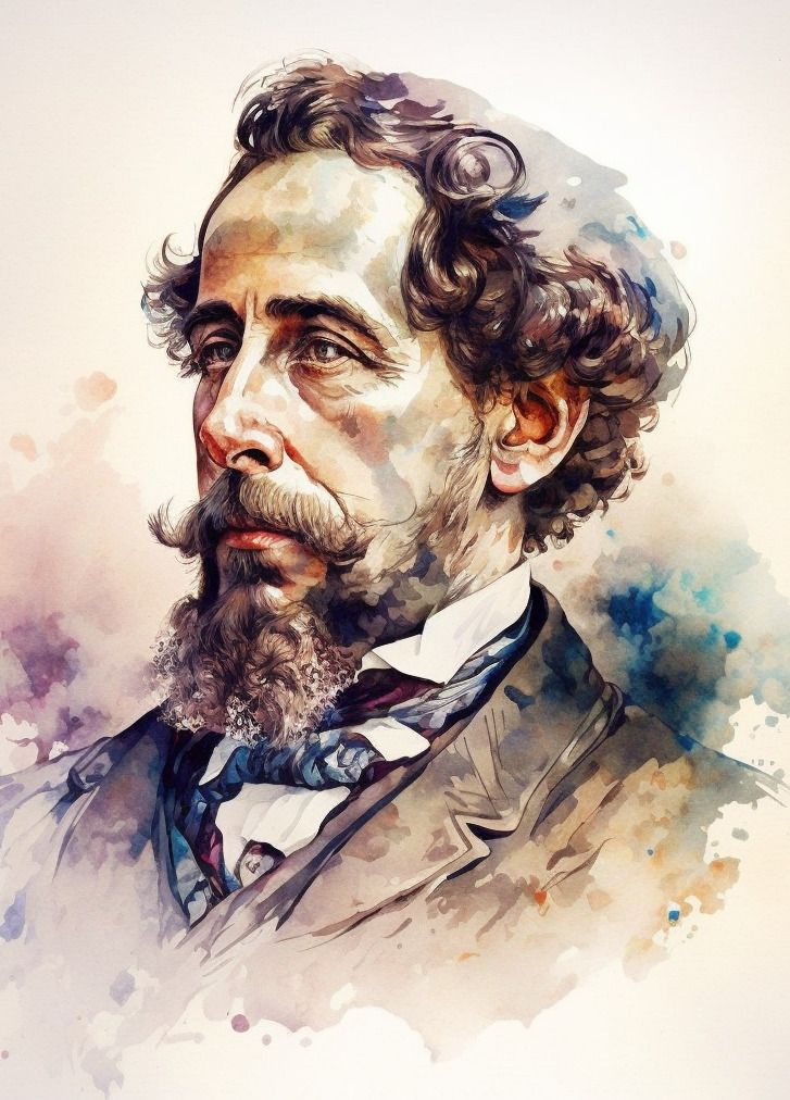 CHARLES DICKENS _2X3 FRIDGE MAGNET_ AUTHOR BRITISH CHRISTMAS CAROL ENGLAND BOOKS _ eBay